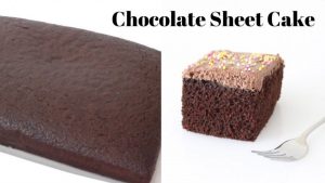 آموزش و دستور پخت کیک ورقه ای شکلاتی