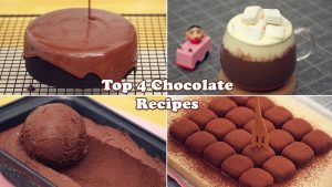4 دستور پخت ساده شکلات (ساده ترین روش ها در جهان) - بستنی،کیک، ترافل شکلاتی و..