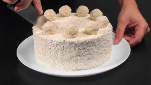 آموزش کیک رافائلو - دستور پخت دسر 5 دقیقه ای که شما را شگفت زده می کند
