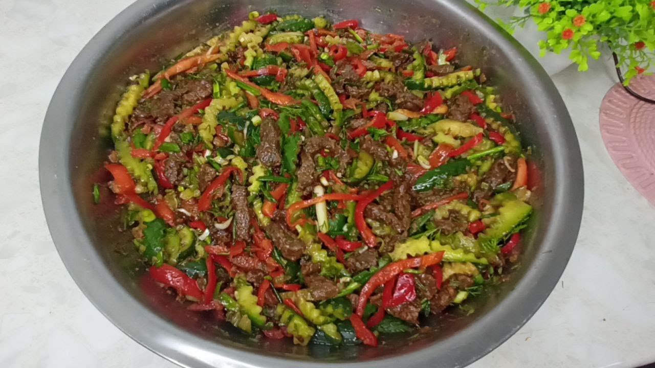 دستور سالاد گوشت ازبکستانی مناسب جشن های بزرگ | آموزش آشپزی ملل