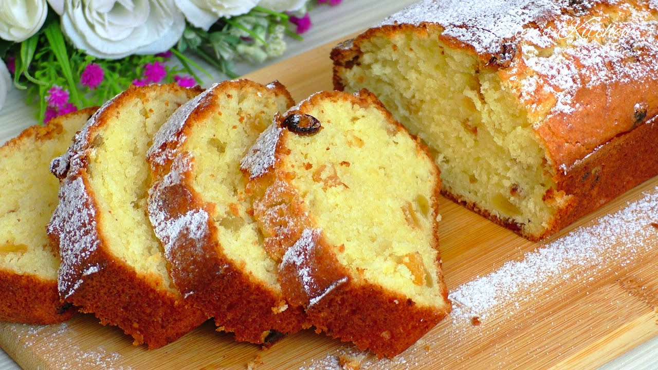 دستور پخت ساده ترین کیک ساده کشمشی دنیا! خیلی راحت ولی بسیار خوشمزه!