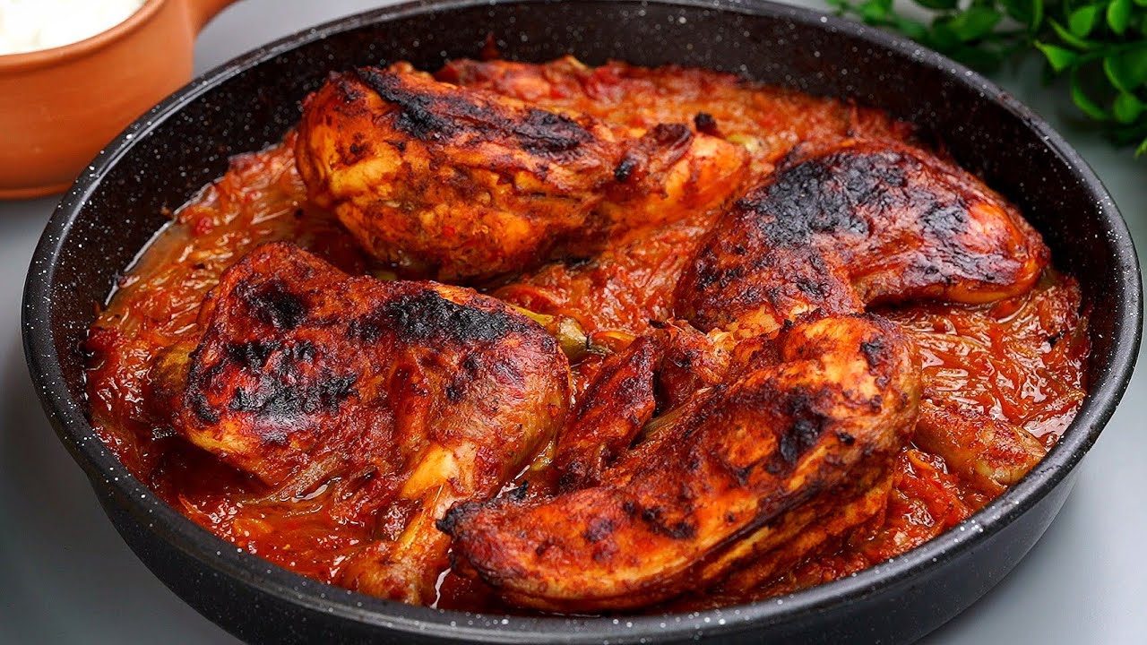 آموزش مرغ کبابی در فر با بهترین طعم و لذیذترین سس | آشپزی آسان